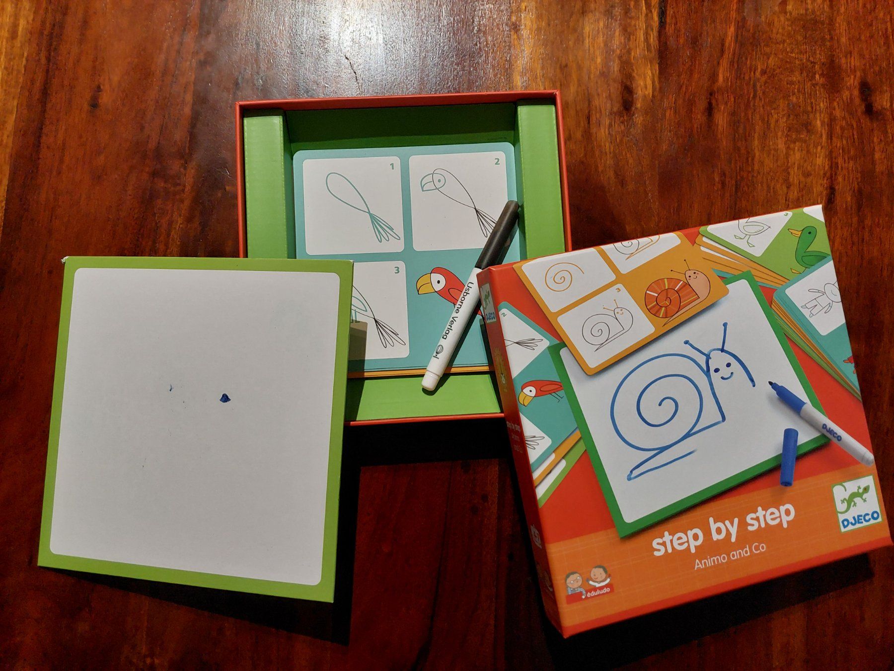 Djeco Spiele: Djeco Step by Step Malen lernen Tiere und Co – Gebraucht aus Beckenried von Havacola 3