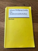 Die Wahlverwandschaften Goethe