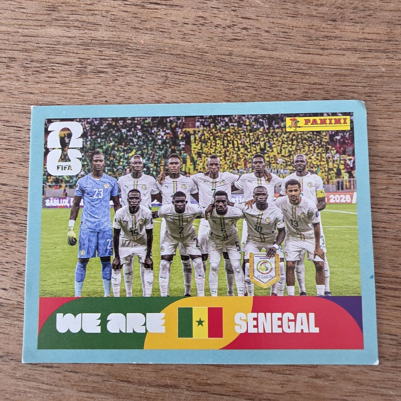 Panini Sammelbilder & Trading cards: Panini Sticker Senegal  SEN13 – Neu und originalverpackt aus Buchs AG von LogoParts