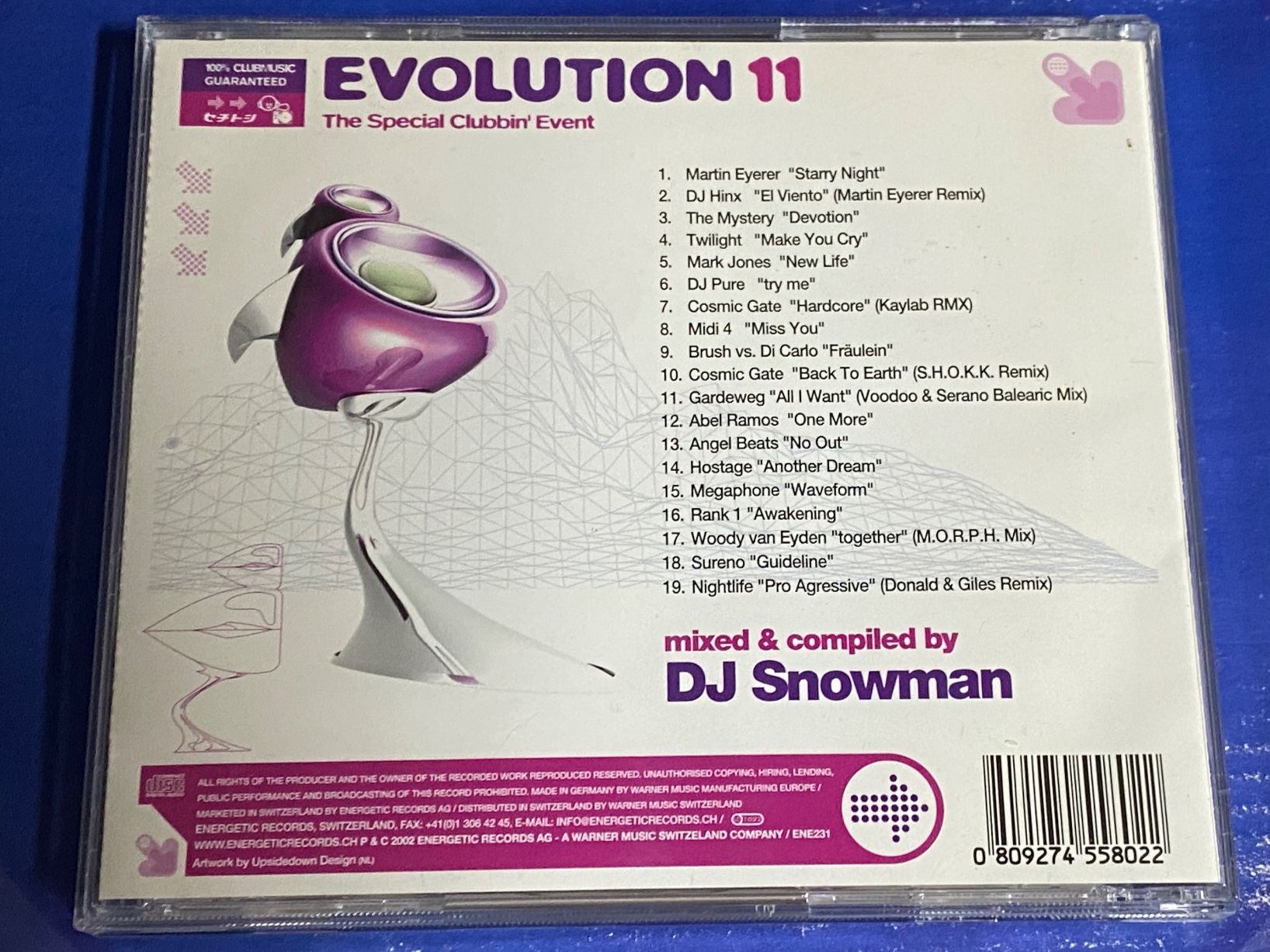 CD: DJ Snowman – Usato da Muri b. Bern venduto da AdidasCollector 2