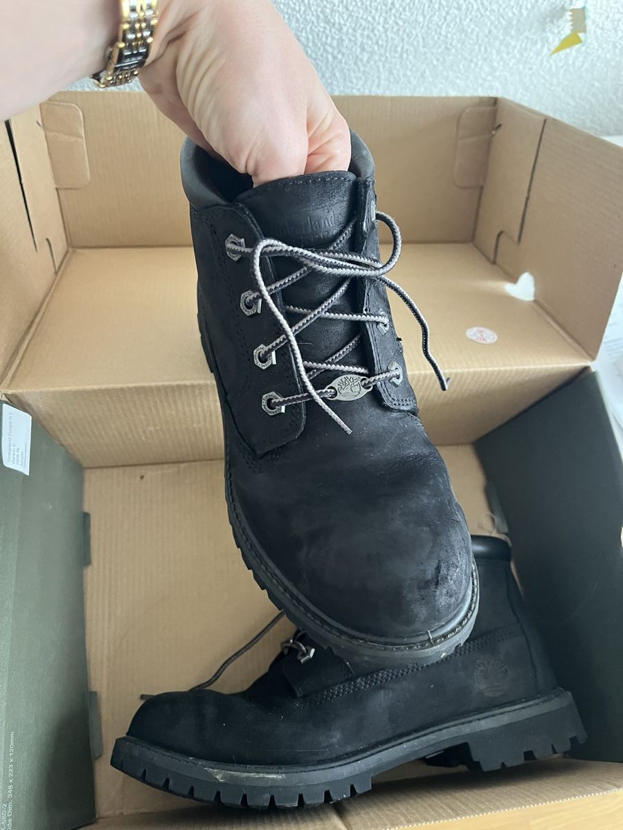 Timberland Herrenschuhe: Timberland Black Boots, Size EU 39 – Gebraucht aus Bern von mel_5xlj 2