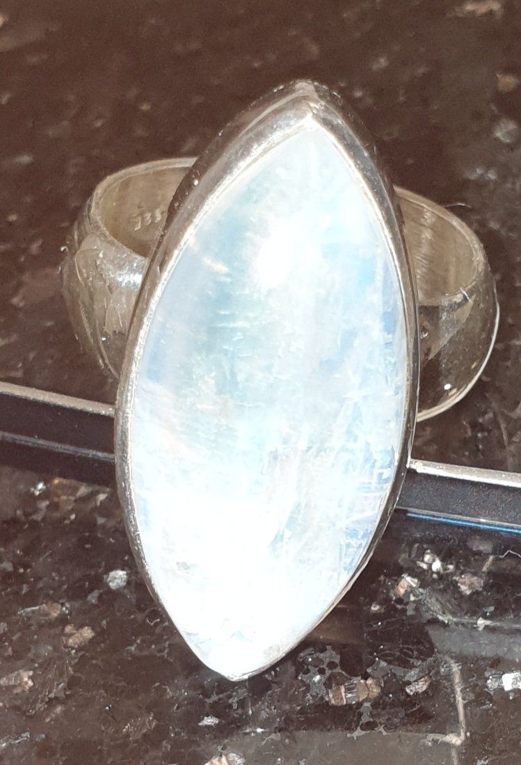 Anelli: Wunderschöner Silber Ring 925 mit Monstein – Nuovo e nell'imballaggio originale da Füllinsdorf venduto da Sternenblick19 3