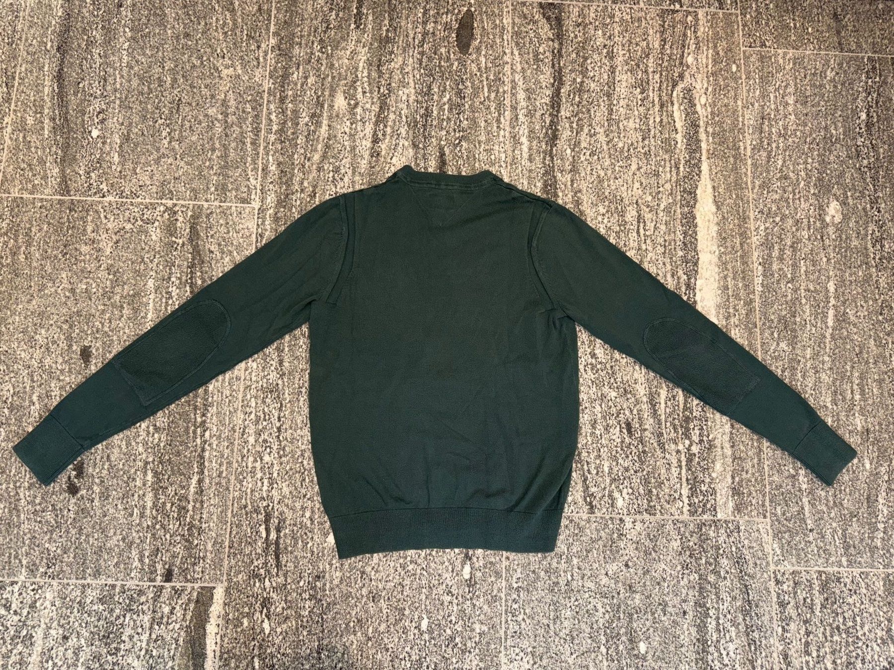 Tommy Hilfiger Maglioni & Felpe: Dark green Tommy Hilfiger mens pullover – Usato da S. Vittore venduto da via_h2nb 2