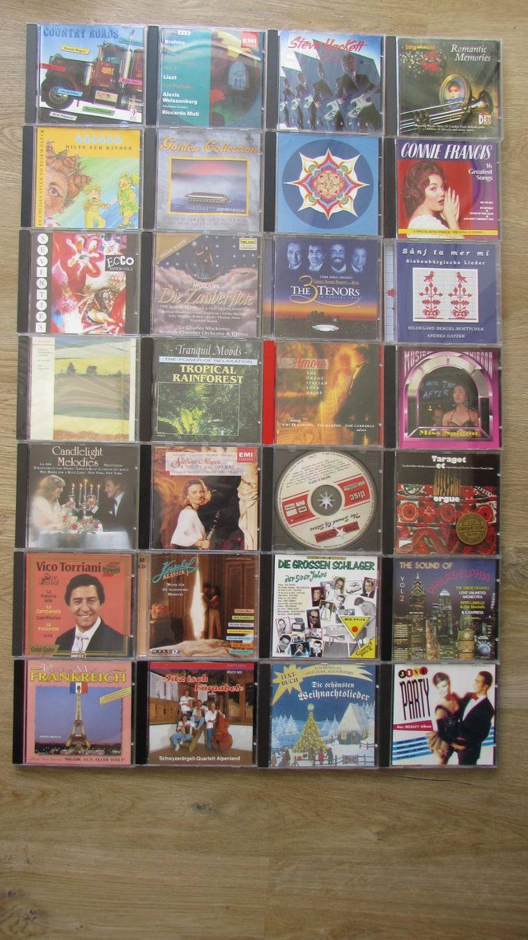 CD: Grosse CD-Sammlung: Klassik, Pop, Schlager, 110+ CDs! – Usato da Weesen venduto da Travelersplace 2
