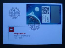 2021 Nr. C1III Swiss Crypto Stamps ID3 auf FDC
