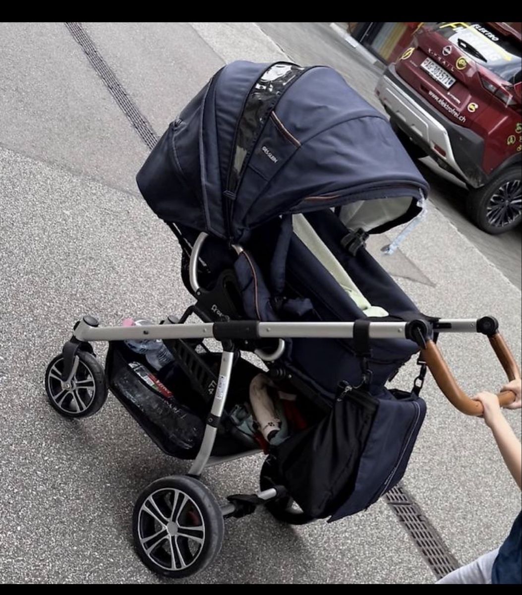 Gesslein Poussette: Kinderwagen mit schale – D'occasion à Hunzenschwil par tit_p9xv