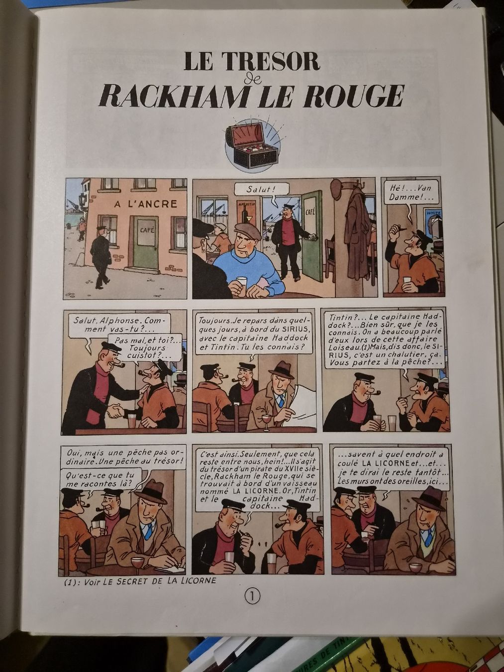 Fumetti: Tintin Le trésor de Rackham le rouge – Usato da Versoix venduto da rucio 2