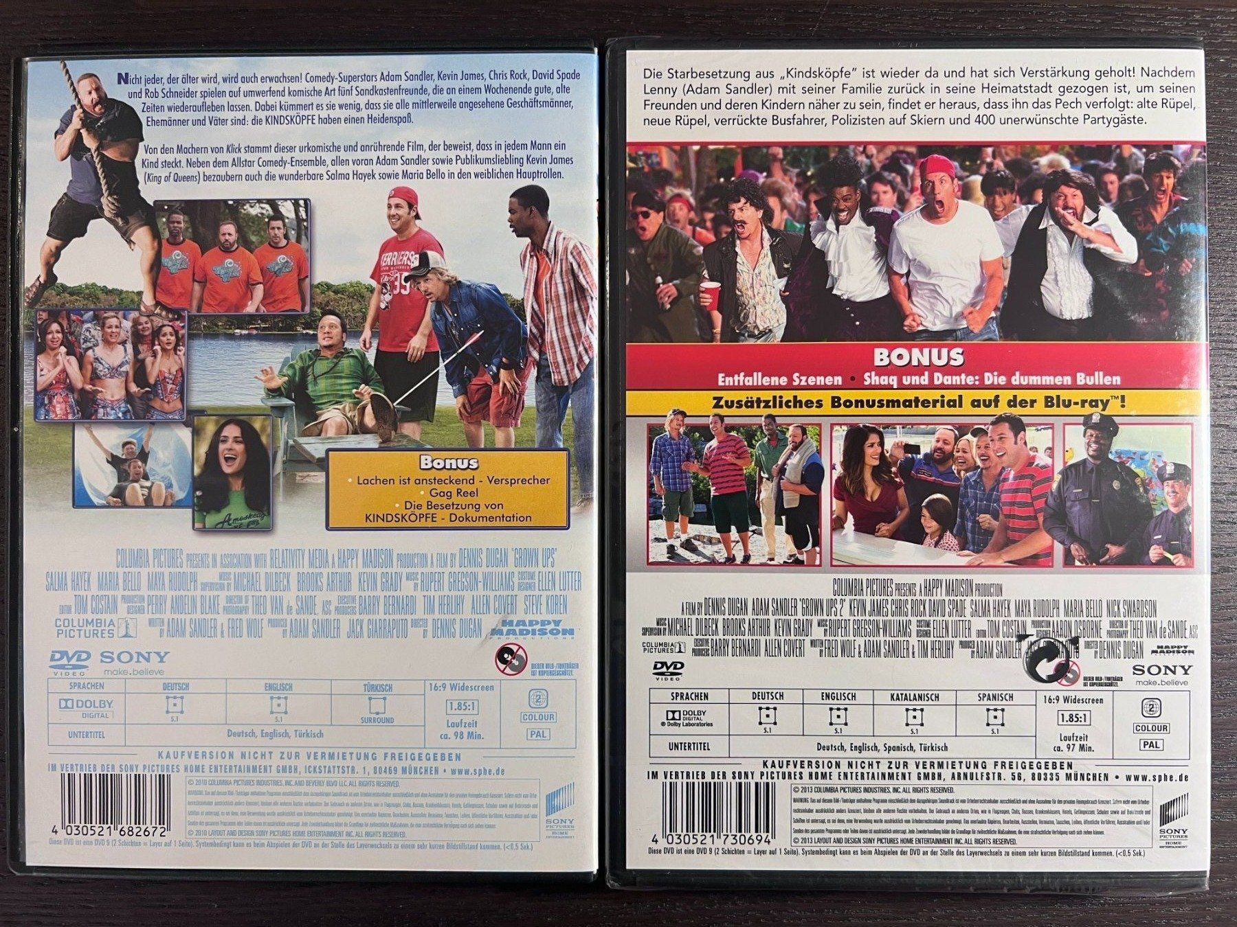 Tutti i DVDs: Kindsköpfe - Teil 1 & 2 – Nuovo (secondo la descrizione) da Zürich venduto da FilmFreunde 1