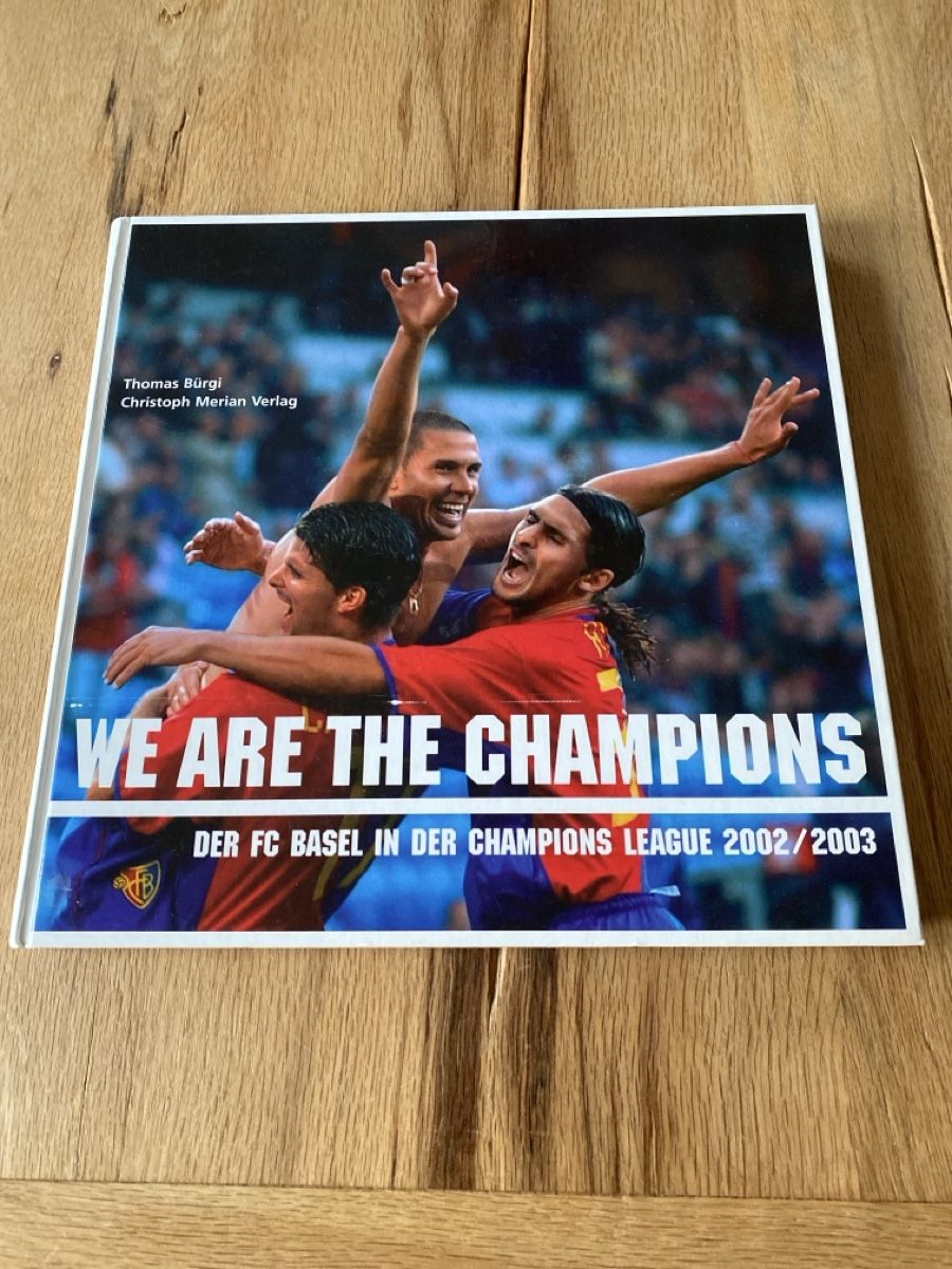 Bücher: FC Basel 2002/2003, Buch "We Are The Champions" – Neu (gemäss Beschreibung) aus Reigoldswil von haensnoetig