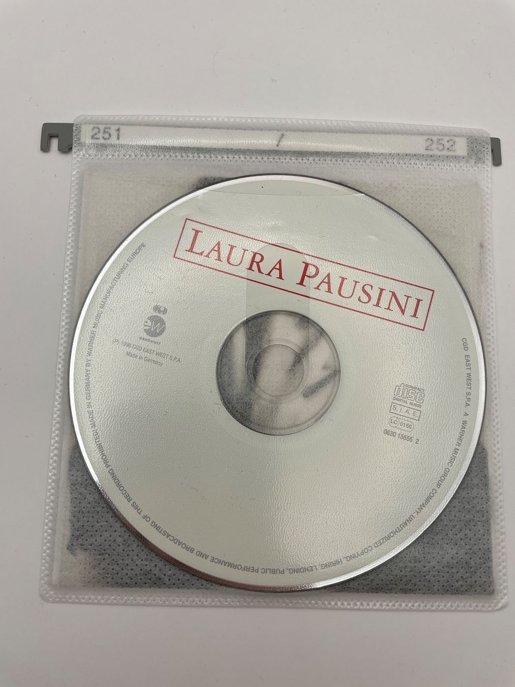 CD: Laura Pausini CD - Le cose che vivi - – Usato da Auenstein venduto da moin. 1