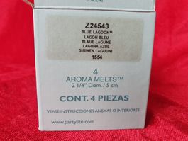 Partylite Aromamelts Blaue Lagune Rarität