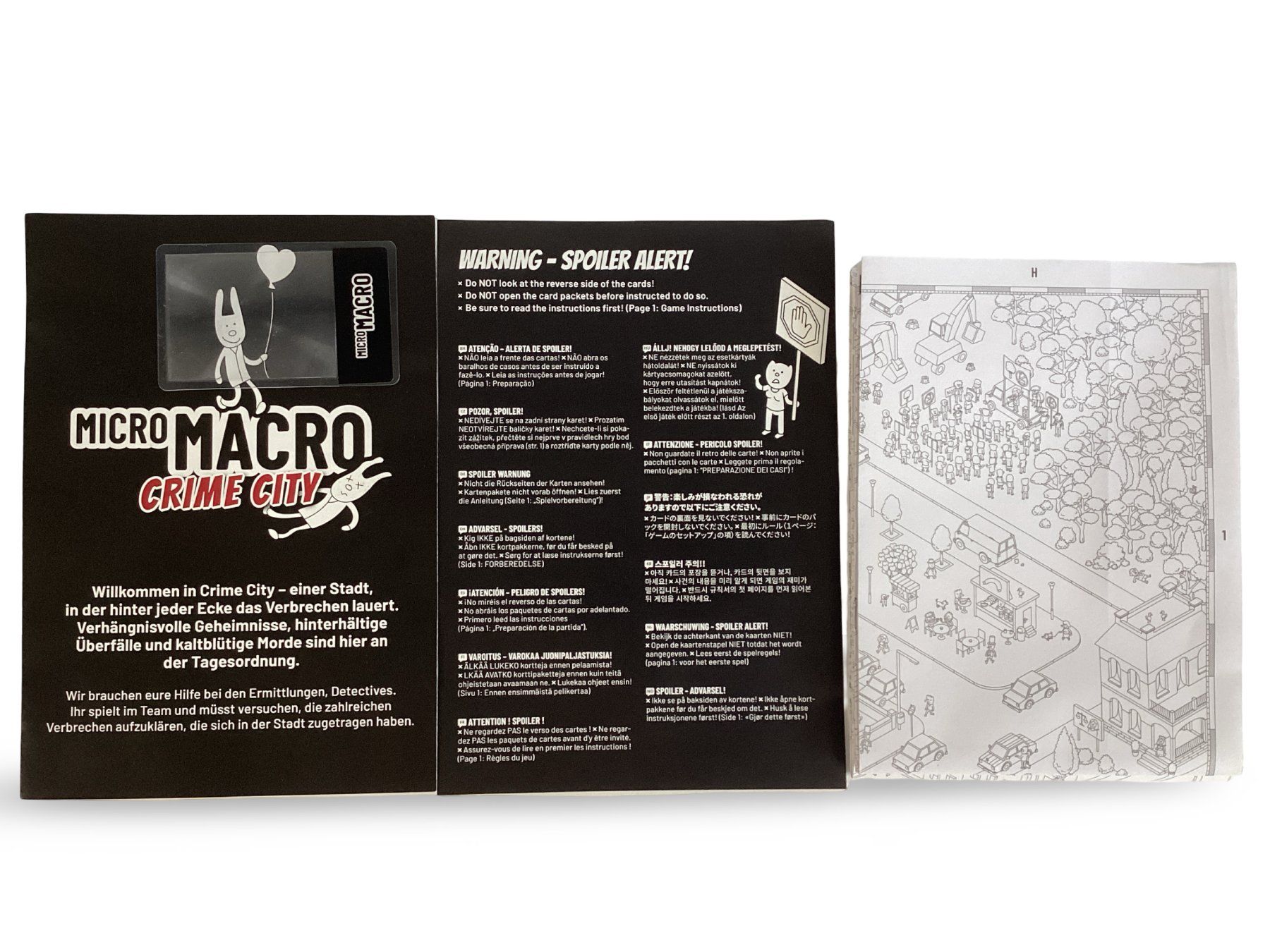 Pegasus Spiele Jeux: MICRO MACRO Crime City – Neuf (Voir description) à Zürich par Restwert_Zuerich 5