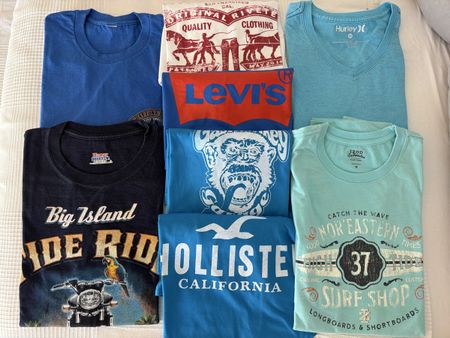 8 T-Shirts Herren  Grösse M gebraucht und neu