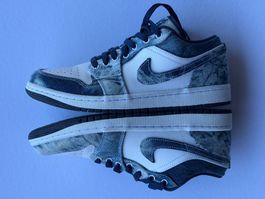 Nike Air Jordan 1 Low Denim Blau Grösse 42
