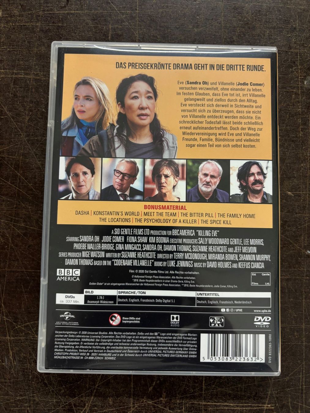 Tutti i DVDs: Killing Eve Staffel 3 – Usato da Basel venduto da andipfandi 1