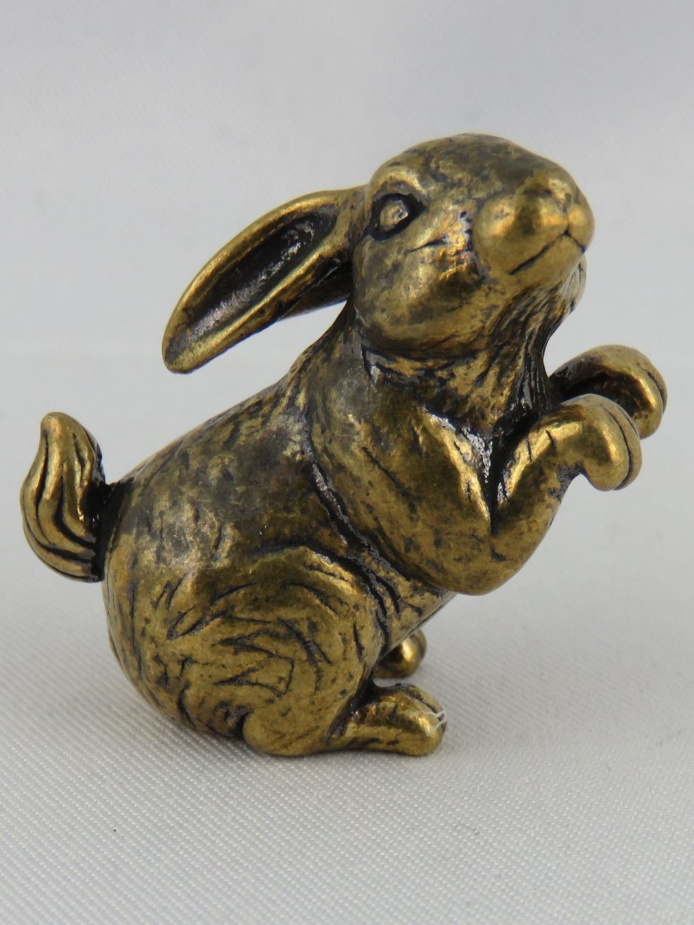 Figuren: HASE - Deko Messingfigur - 3,2x3cm – Neu und originalverpackt aus Grenchen von Yamahwildstar16 1