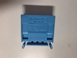 Abzweigklemme Woertz 3404 BL 10mm² Schraub blau