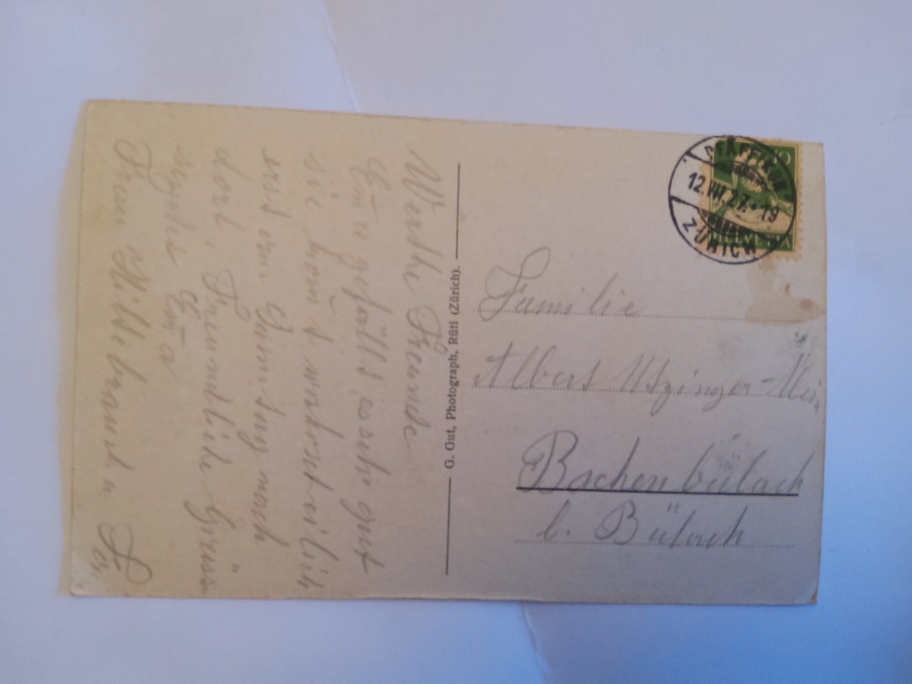 Cartoline postali: Krone Pfäffikon – Usato da Bischofszell venduto da Joachim-115 1