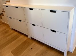 2 Schuhschränke IKEA STÄLL weiss, Top Zustand