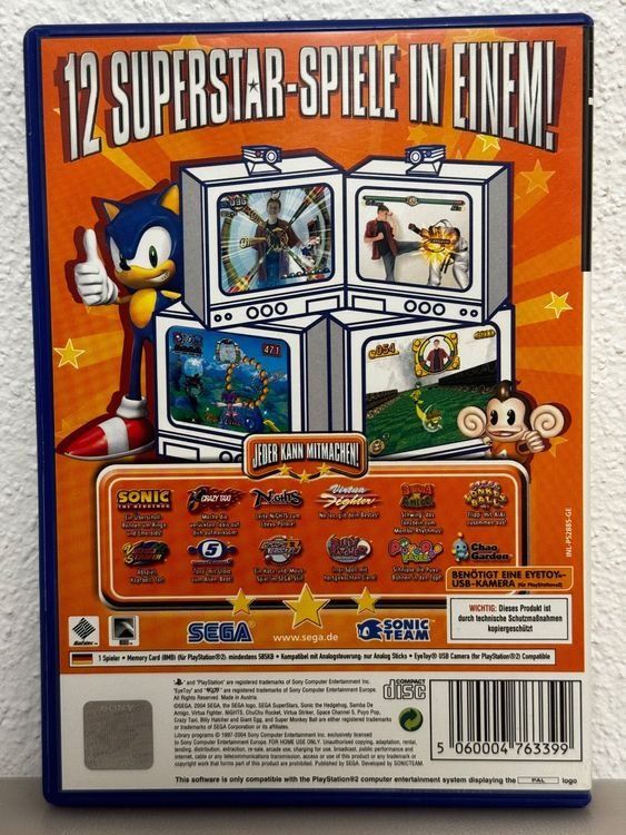 Giochi: Sega Superstars für Ps2 – Usato da Basel venduto da mgn_ft72 1