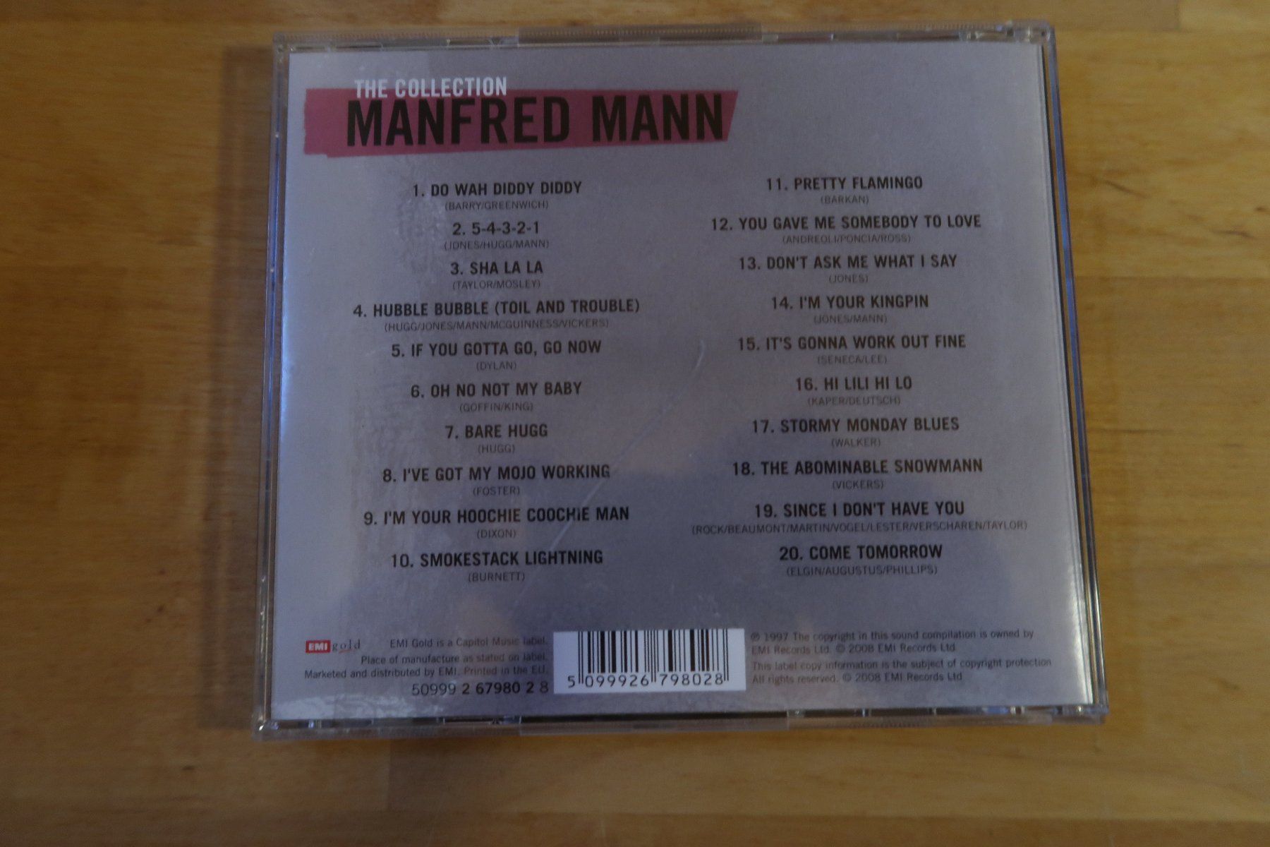 CDs: MANFRED MANN - THE COLLECTION - BEST OF - CD – Gebraucht aus Basel von Patiscat 1