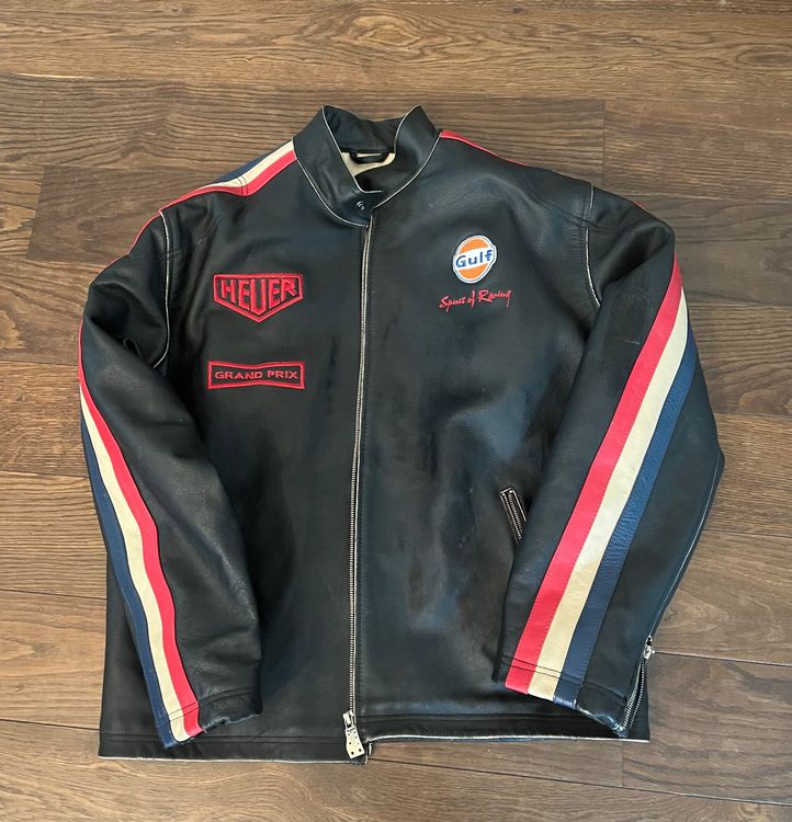 Enseigne Vintage Gulf Racing Team - Décoration Rétro Moto/voiture - Bon état Général