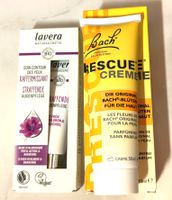 Crème Rescue + Lavera soin contour des yeux
