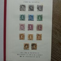 119 Stk. Stehende HELVETIA ° / kompl. Inhalt auf 33 Bilder