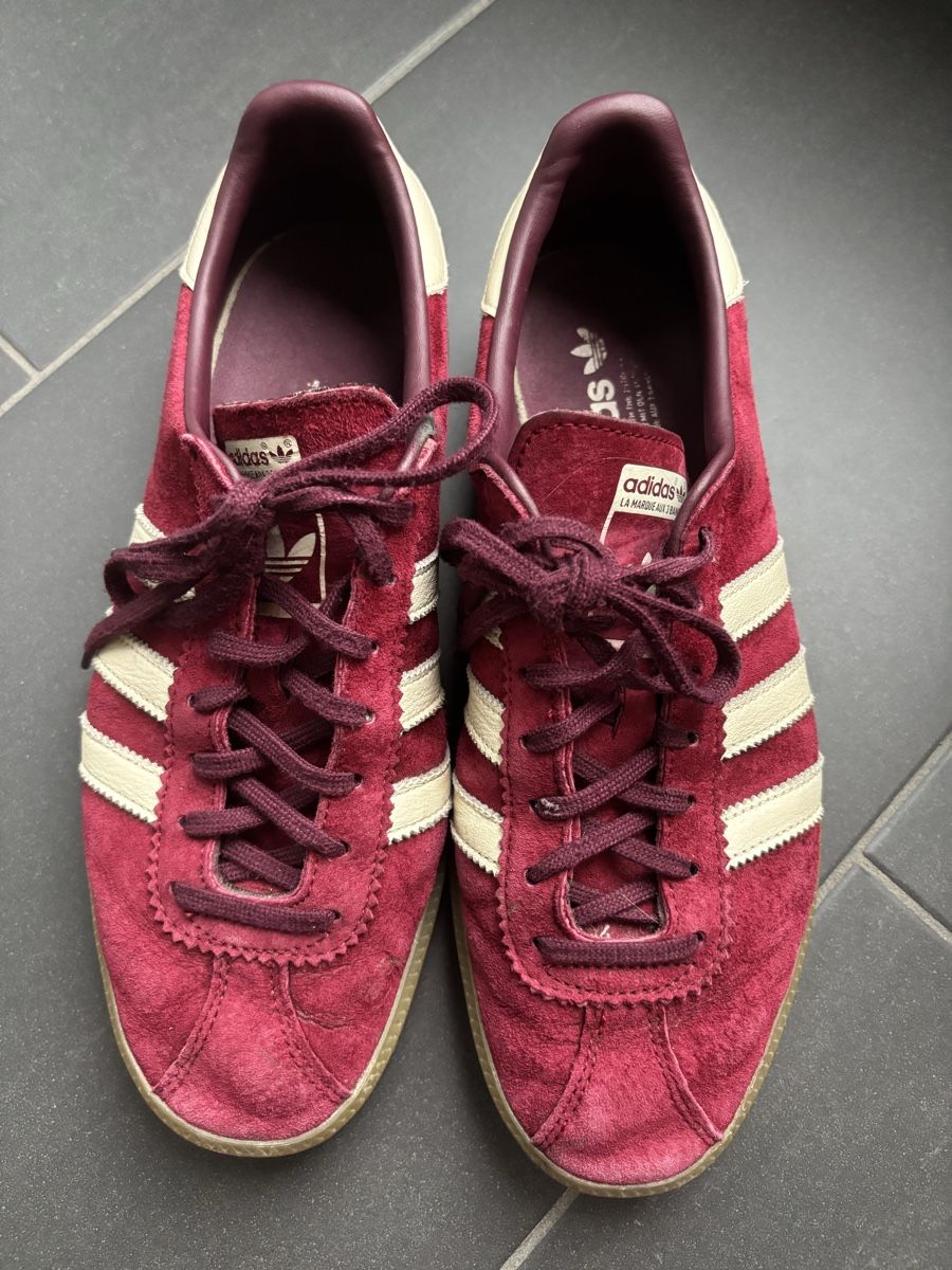 Adidas Scarpe da uomo: Adidas Samba - Unisex - Bordeaux - Gr 41 – Usato da Kilchberg ZH venduto da joa_v7bl