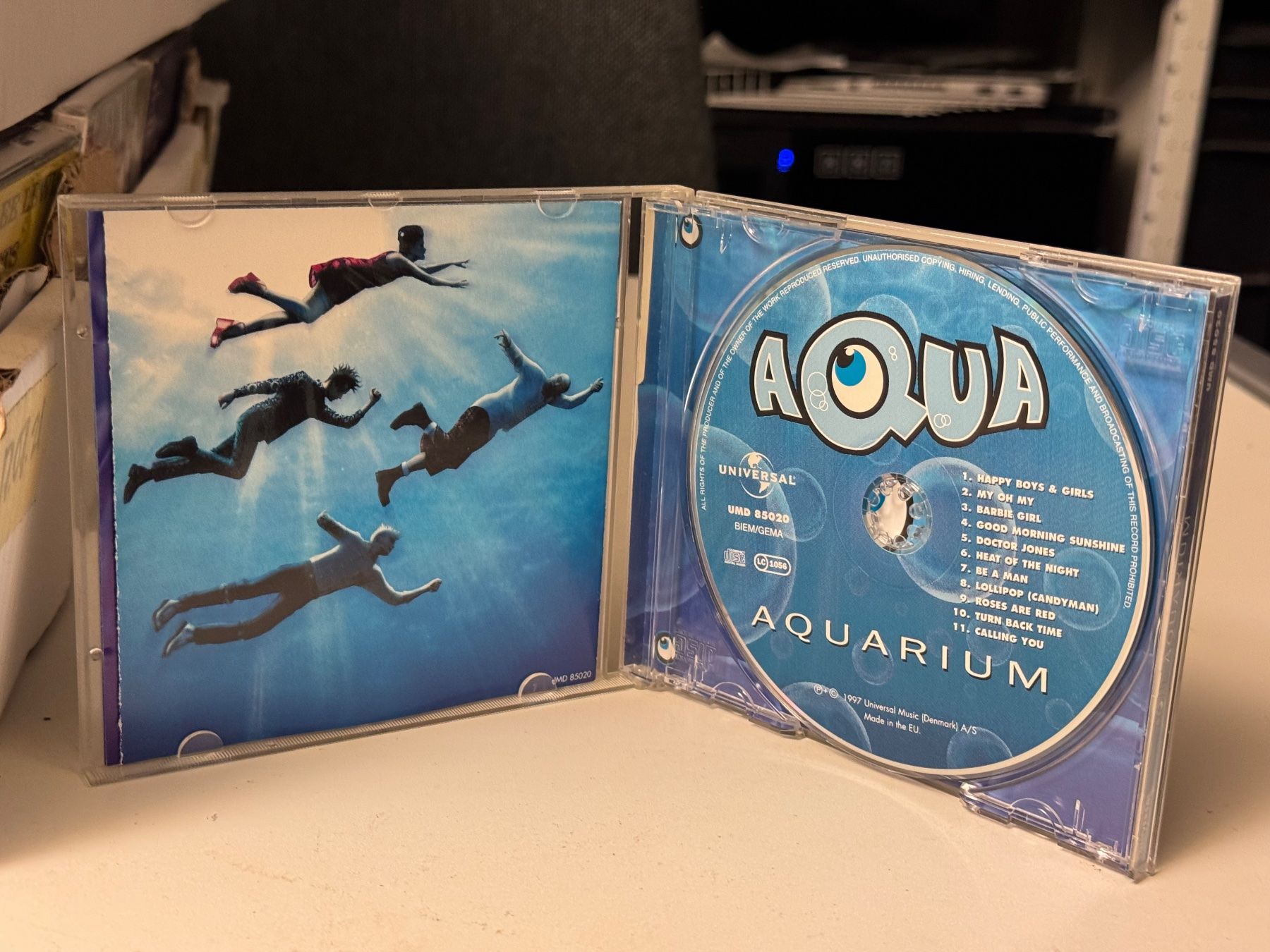 CD: Aqua - Aquarium - HG41B – Nuovo (secondo la descrizione) da Küsnacht ZH venduto da swisssales.net 2