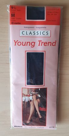 Strumpfhose Gr. M  resp.9 1/2, Farbe marine  15 Den