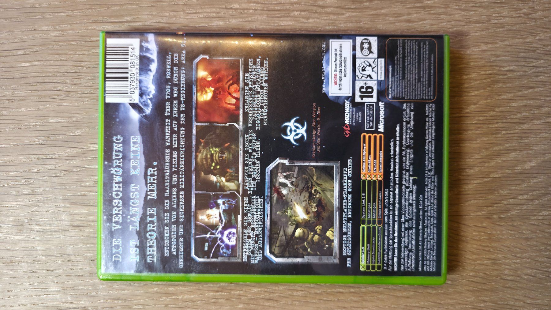 Microsoft Giochi: XBox, Game, Area 51, OVP – Usato da Sirnach venduto da TheMrFreeman 1