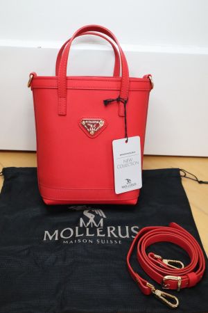 Maison Mollerus, Tasche, rot, NEU, NP: 569.- Fr.