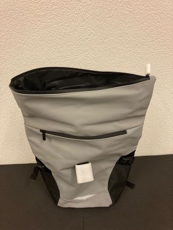 Rucksack grau, ca. 60 x 40 x 17 cm