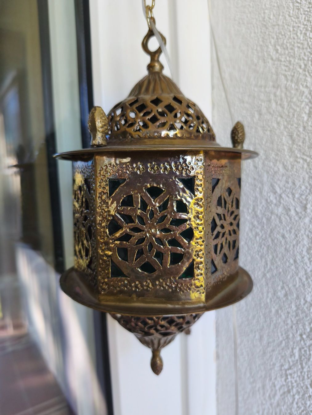Lampade: Handgefertigte orientalische Lampe aus Messing – Usato da Zürich venduto da Jul69 5