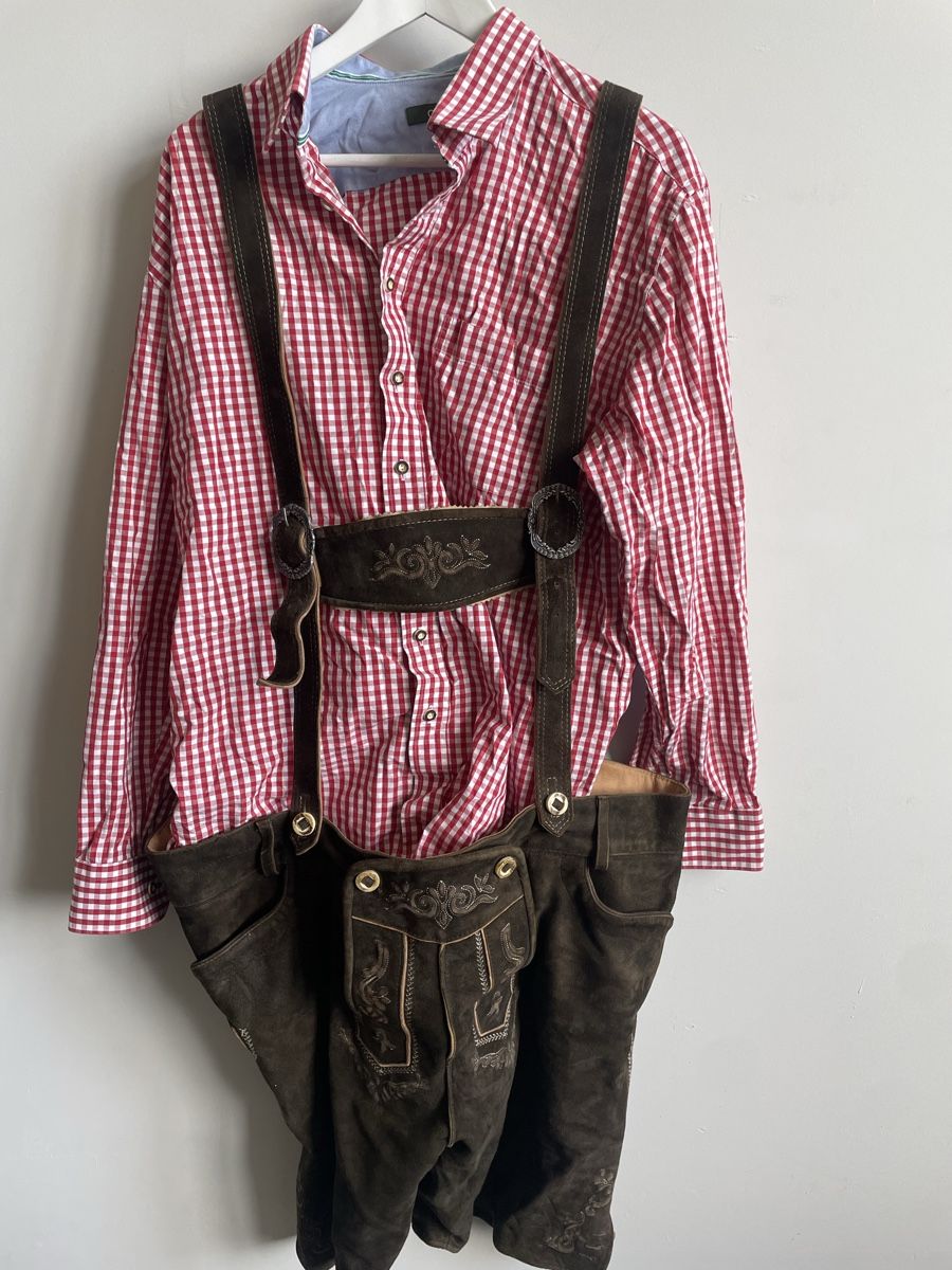 Lotti di vestiti: Arido Hemd Gr.44 + Stockerpoint Lederhose Gr.60 Set! – Usato da sennwald venduto da pablo.93