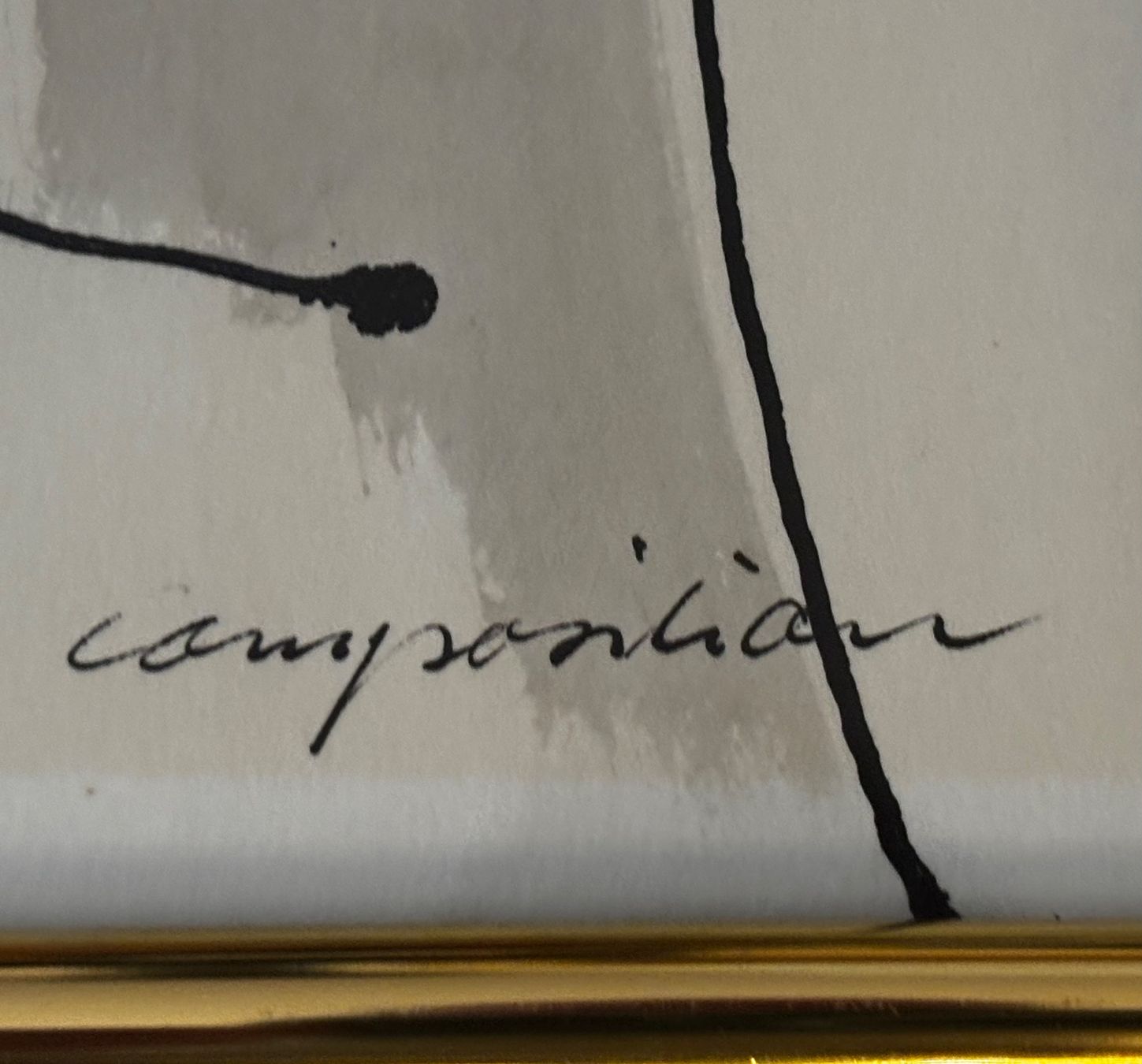 Dipinti: Aquarell abstrakte Komposition, signiert – Usato da Rütihof venduto da til_68lp 4