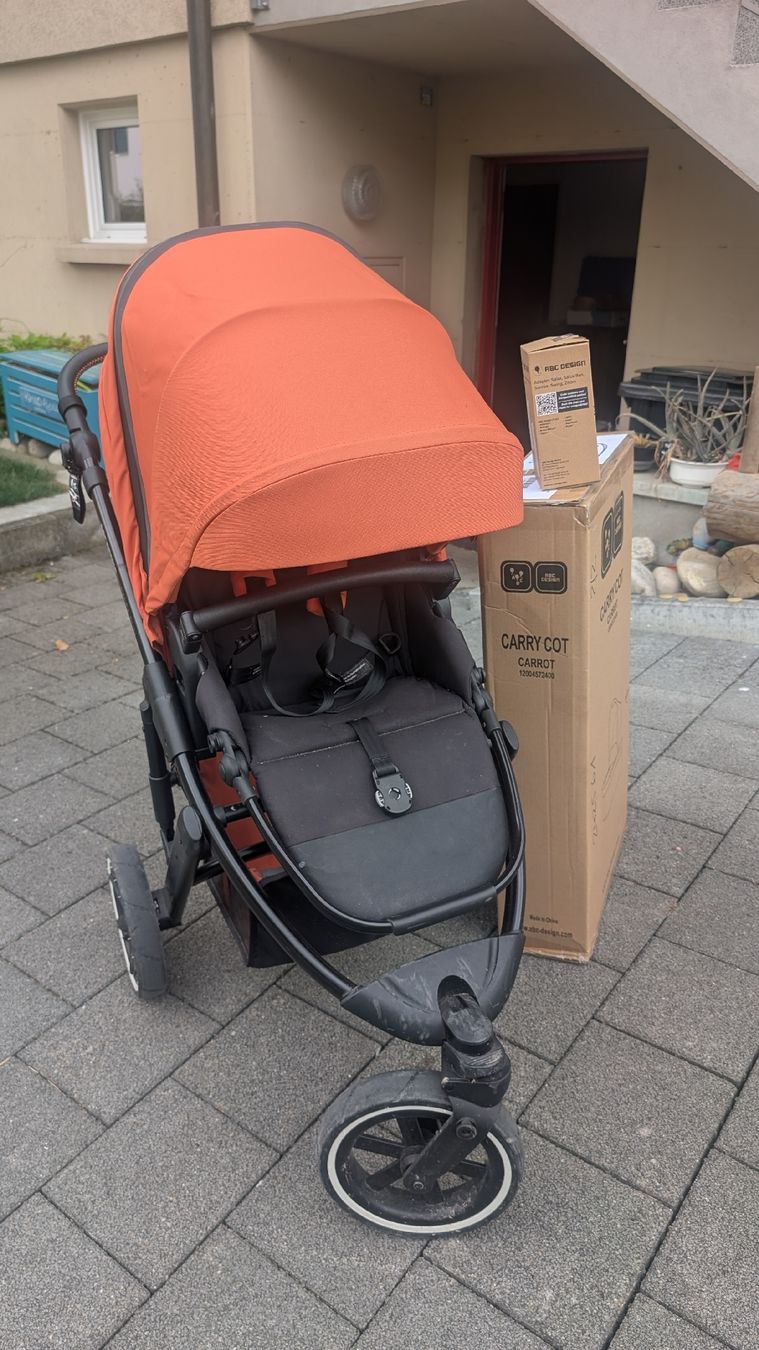 ABC Design Kinderwagen: ABC design Salsa Run Carrot – Gebraucht aus Rickenbach LU von Schnoerzu82 3