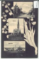 Wetzikon - Kirche, Dorfstrasse - Jugenstil-Karte