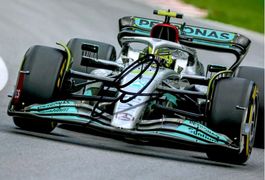 Lewis HAMILTON Mercedes / TOP AUTOGRAMM