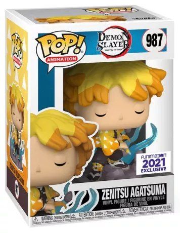 Funko Pop 987 Zenitsu – Demon Slayer – Funimation (Neu und ...