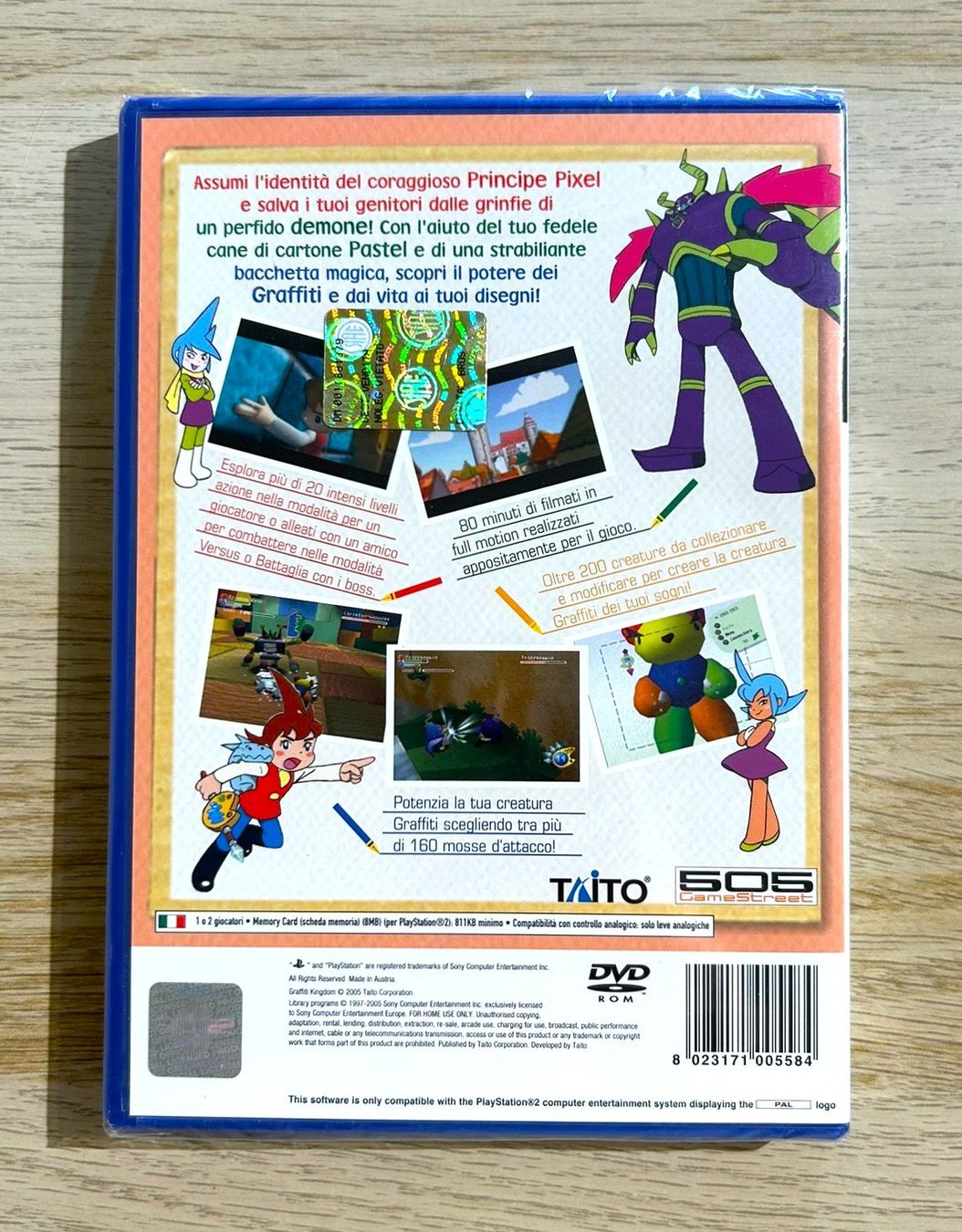 Sony Giochi: Graffiti Kingdom PS2 NEU sealed – Usato da St. Gallen venduto da Alpine.Arcade 1