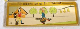 Lisa Wenger Altes Bilderbuch Joggeli söll ga Birli schüttle