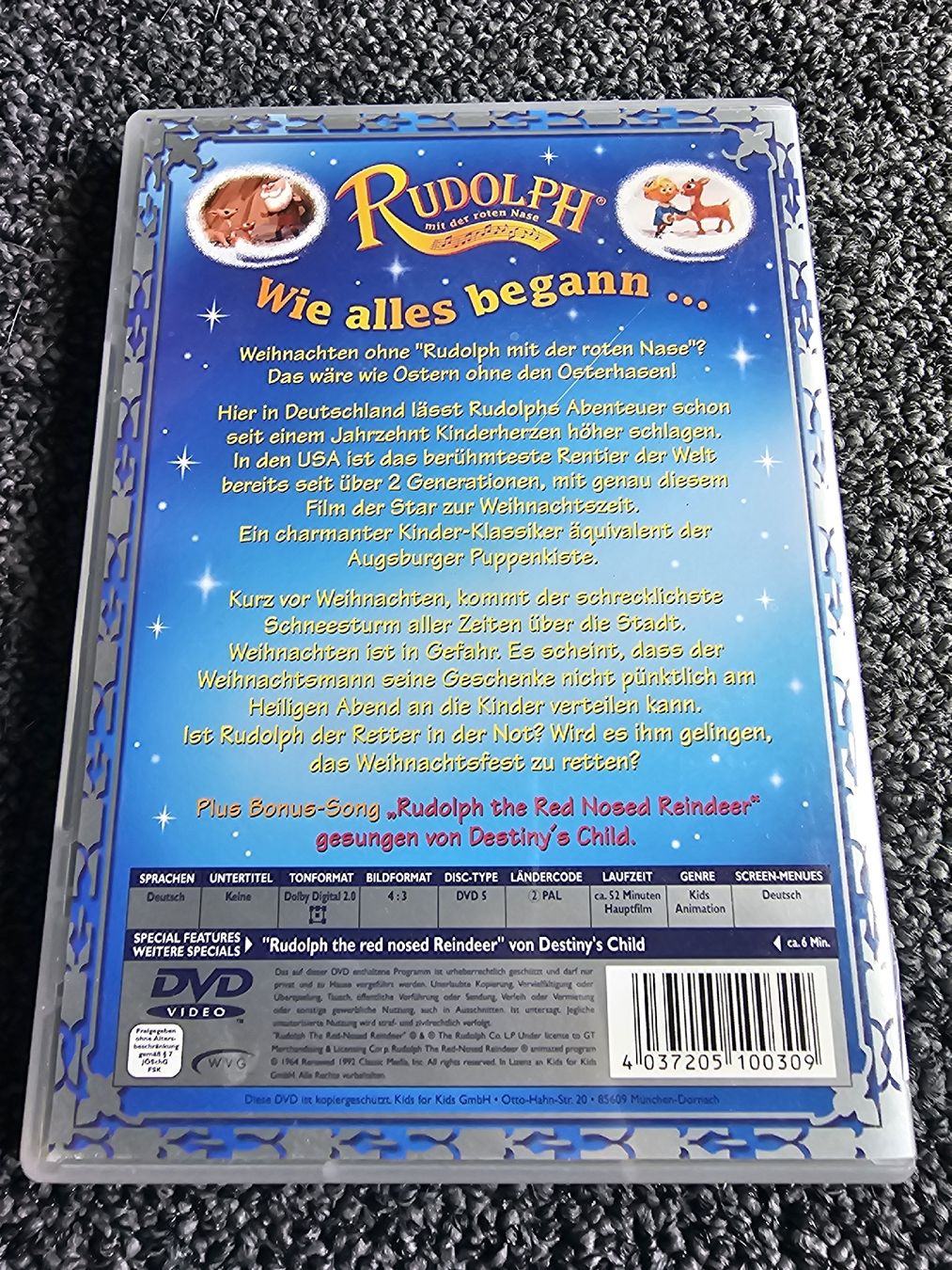 Tutti i DVDs: Rudolph DVD (20208) – Usato da Ruswil venduto da jan_bxl5 1