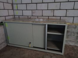 Werkzeugschrank , Metall Schrank , Wandschrank ,120/40/57 cm
