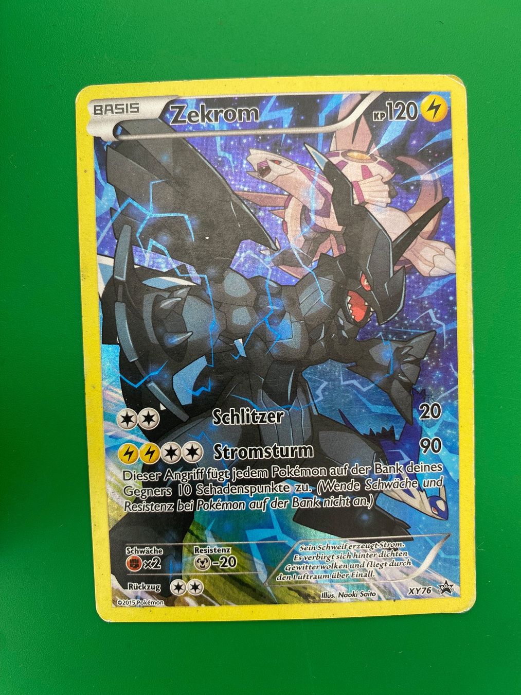 Pokémon Carte collezionabili: Zekrom (XYPR 76) – Usato da Wermatswil venduto da finest112