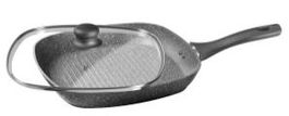 Eckige Grillpfanne EMDEN, mit Procalon (8tung-ohne Deckel)
