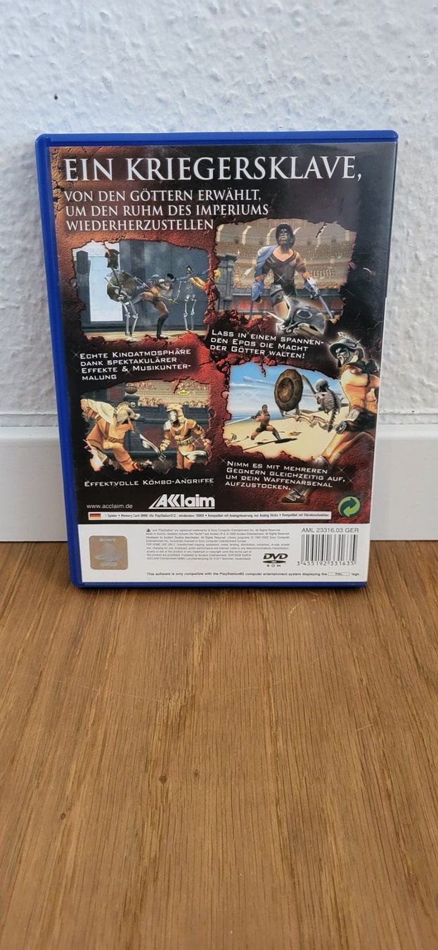 Sony Giochi: PS 2 - Gladiator Schwert der Rache – Usato da Münsingen venduto da DigitaleSpielecke 1