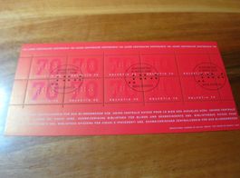 Bogen Wertzeichendruckerei 2002, ET-o