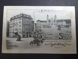 AK Einsiedeln , Gasthof zur Sonne